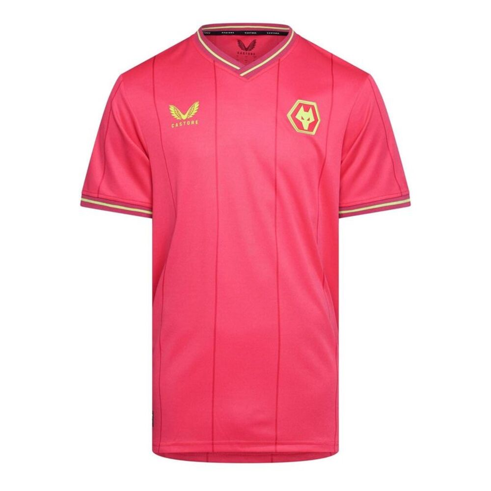 Castore Mens Wolves Goalkeeper Jersey / Beetroot Purple